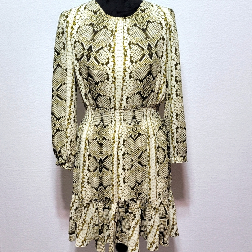 J. Crew Snake Print Dress SIZE S #705